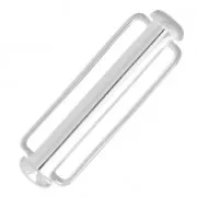 Sliding clasp for beadweaving 31mm 925 Sterling Silver x1