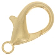 Lobster Clasp 29x15 mm - Fine gold plated x1