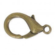 Lobster Clasp 29 mm bronze x1|raw }}