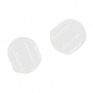 Clip-On Earnuts Round 14x12mm x6