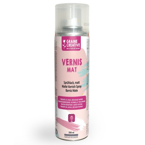 Universal Protective Spray Varnish for All Surfaces, Matte, 250 ml