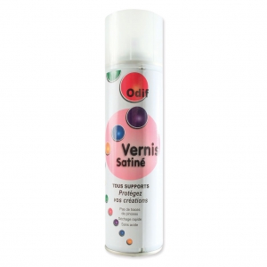 Odif No. 22 All-Purpose Protective Spray Varnish for All Surfaces, Satin Finish, 250 ml