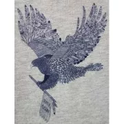 Hotfix textile transfer 18x14 cm Eagel x1