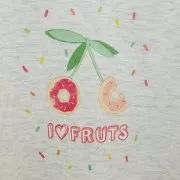Hotfix textile transfer 16x13 cm Donuts x1