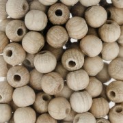 Wooden round beads 6mm x150|raw }}