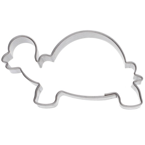 Tin plate cookie cutter 30 mm - Turtle