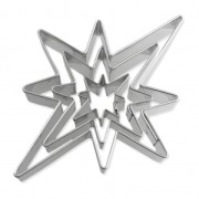 Set of 3 tin cutters for modelling  24-75 mm stars|raw }}