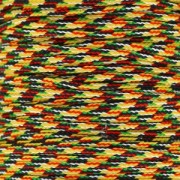 Parachute Cord 1 mm Yellow/Multicoloured x10m
