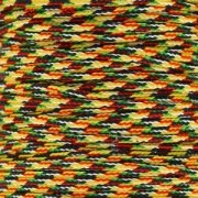 Parachute Cord 1 mm Yellow/Multicoloured x10m