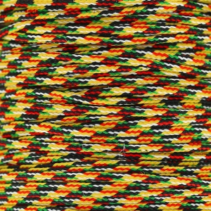 Parachute Cord 1 mm Yellow/Multicoloured x10m