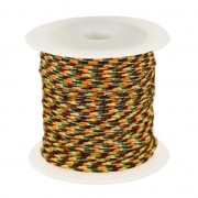 Parachute Cord 1 mm Yellow/Multicoloured x10m