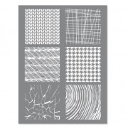 Silk Screen Graine Créative for Polymer Clay 114x153mm - Texture Pattern|raw }}