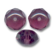 Donuts 9x6 mm Amethyst x25|raw }}