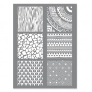 Silk Screen Graine Créative for Polymer Clay 114x153mm - Ethnic Pattern|raw }}