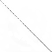 Trace 1.6x2 mm stainless steel filed link chain x97 cm|raw }}