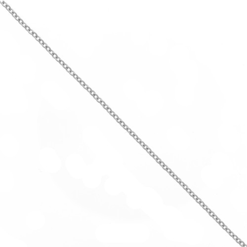 Trace 1.6x2 mm stainless steel filed link chain x97 cm