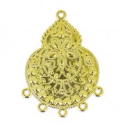 Light pendant to customize 42mm gold tone x2|raw }}