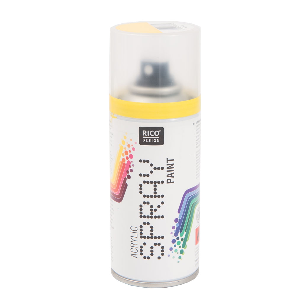Acrylic Yellow Paint in Spray x 150 ml Perles & Co