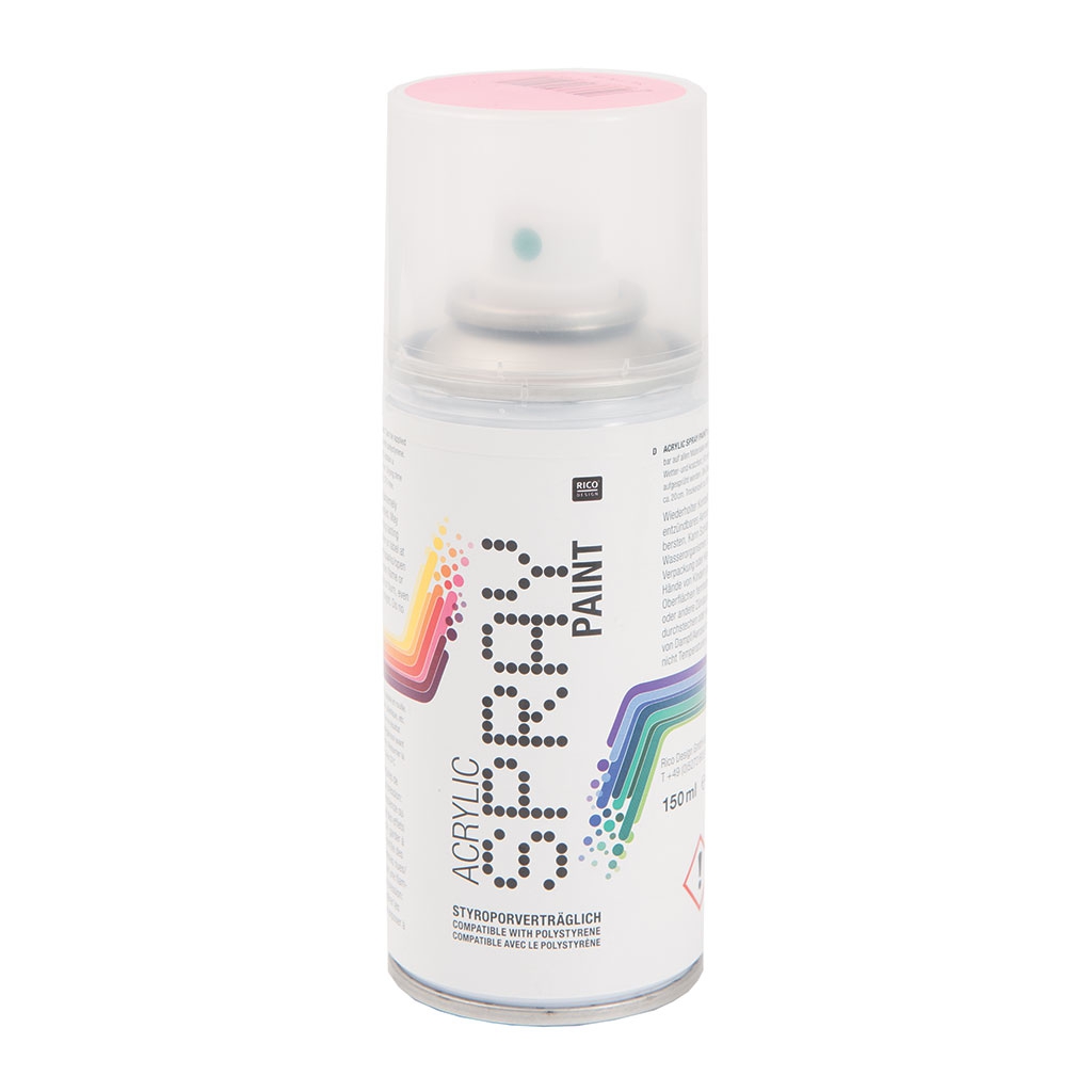 Acrylic Neon Pink Paint in Spray x 150 ml Perles & Co