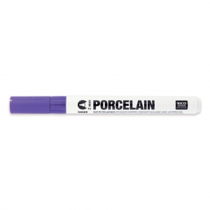 Felt pen for porcelain and ceramics 2 mm Violet
