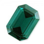 PureCrystal 4610 Rectangle Fancy Stone 14x10mm Emerald|raw }}