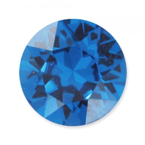PureCrystal 1088 Round Stone 4mm Sapphire x10