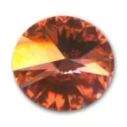 PureCrystal 1122 Rivoli Round Stone 18mm Crystal Chili Pepper