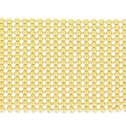 Resille Aluminium Mesh Round Pattern 45 mm Golden x50cm|raw }}