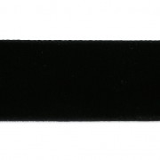 Velvet Ribbon 22 mm Black x1m|raw }}