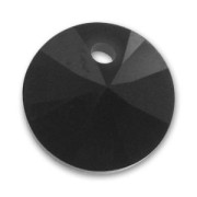 PureCrystal 6428 Pendant  6mm Jet x1