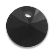 PureCrystal 6428 Pendant  6mm Jet x1