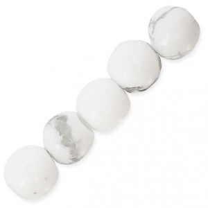 Beads Howlite 3 mm x25