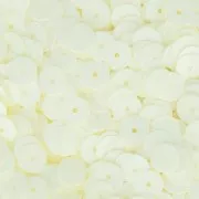 Synthetics Rondelles Heishi Imitation  6 mm Ivory x50g