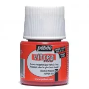 Paint by Vitrea 160 Pébéo Pepper Red (n°04) glossy x45ml