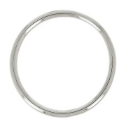 tone ring 46mm Rhodium tone  x1