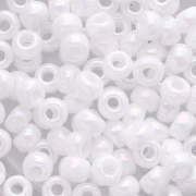 Miyuki Seed beads 6/0 471 - White AB x8g