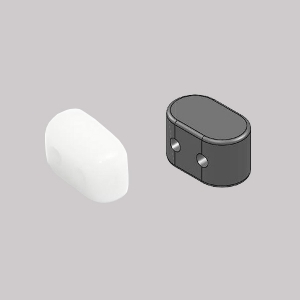 IOS® by Puca® 5,5x2,5mm Opaque White x10g