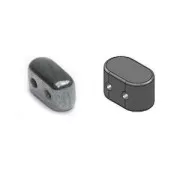 IOS® by Puca® 5,5x2,5mm Jet Hematite x10g
