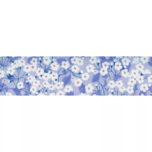 Liberty Ribbon Tana Lawn Bias Mitsi Bleuet x1m