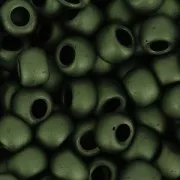 Toho seed beads 6/0 TO6R0617 - Dark Olive Mat x8g