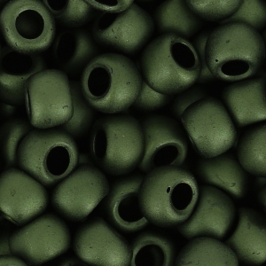 Toho seed beads 6/0 TO6R0617 - Dark Olive Mat x8g