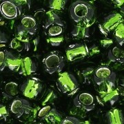 Toho seed beads 6/0 TO6R0037 - Olivine Silver Lined x8g|raw }}