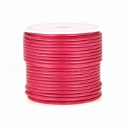 Polyester Cord Snake Skin imitation 1.5mm Raspberry x10 m|raw }}