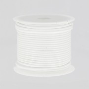 Polyester Cord Snake Skin imitation 1.5mm white x10 m|raw }}