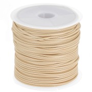 Polyester Cord Snake Skin imitation 1mm Beige x10 m|raw }}