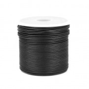 Polyester Cord Snake Skin imitation 1mm Black x10m|raw }}