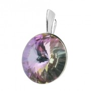 Setting thin pendant 1122 14mm in 925 silver x1