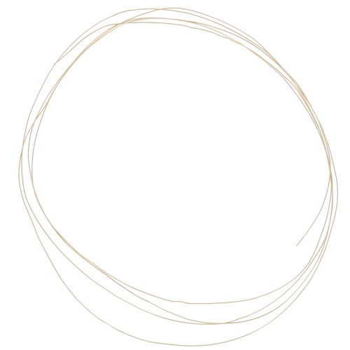 Gold filled 0.25mm Flexible thread x 1 m