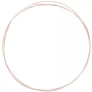 Pink Gold filled 0.80mm Flexible thread x 1 m