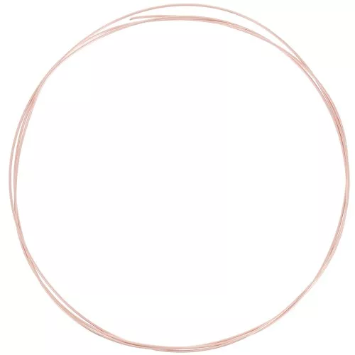 Pink Gold filled 0.80mm Flexible thread x 1 m